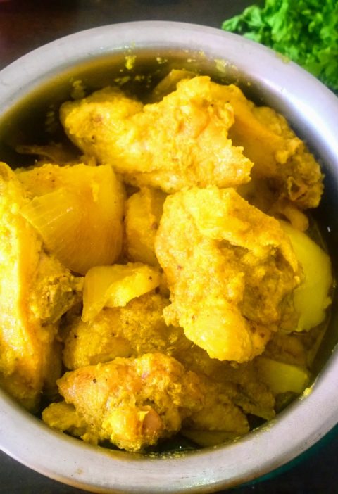 Pressure Cooker Chicken Curry Recipe