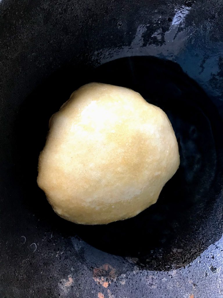 Frying Poori