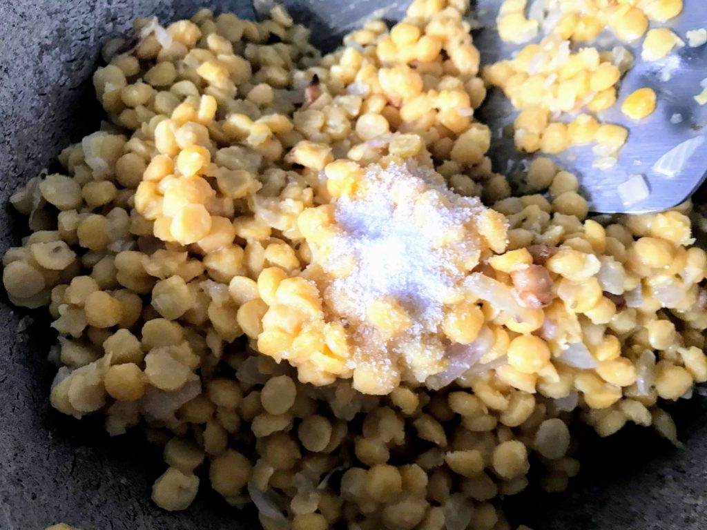 Chana Dal filling