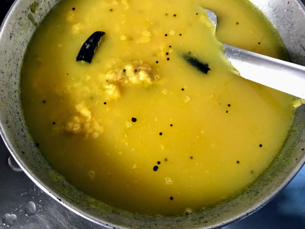 Cooking Dal