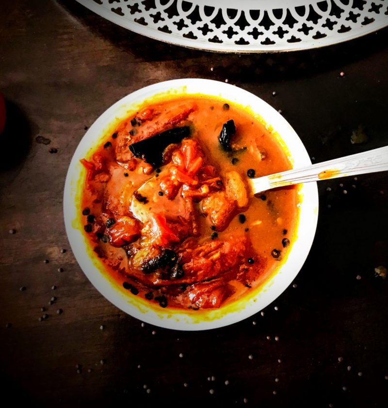 Bengali Style Sweet & Spicy Tomato Chutney