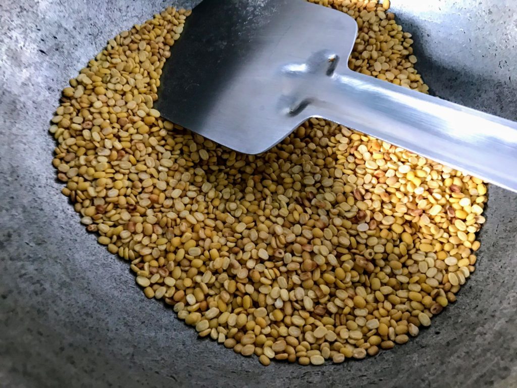 Roasting dal