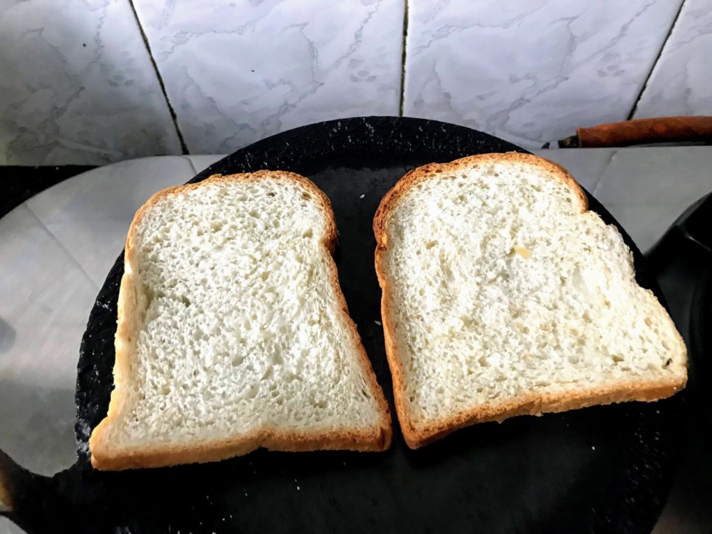 Toasting bread