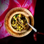 Shorshe Diye Kakrol Pur Bhaja Or Stuffed Teasel Gourd Fritters With Mustard Paste