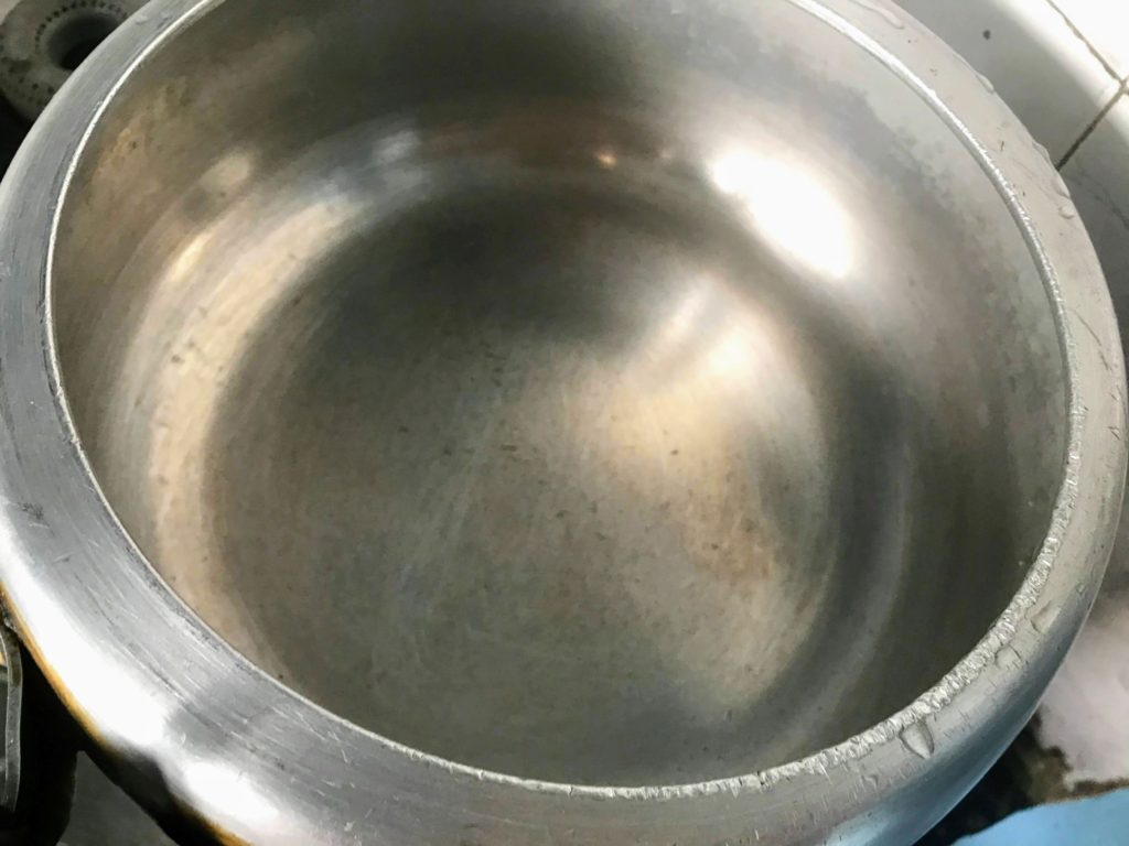 Pressure cooker pan