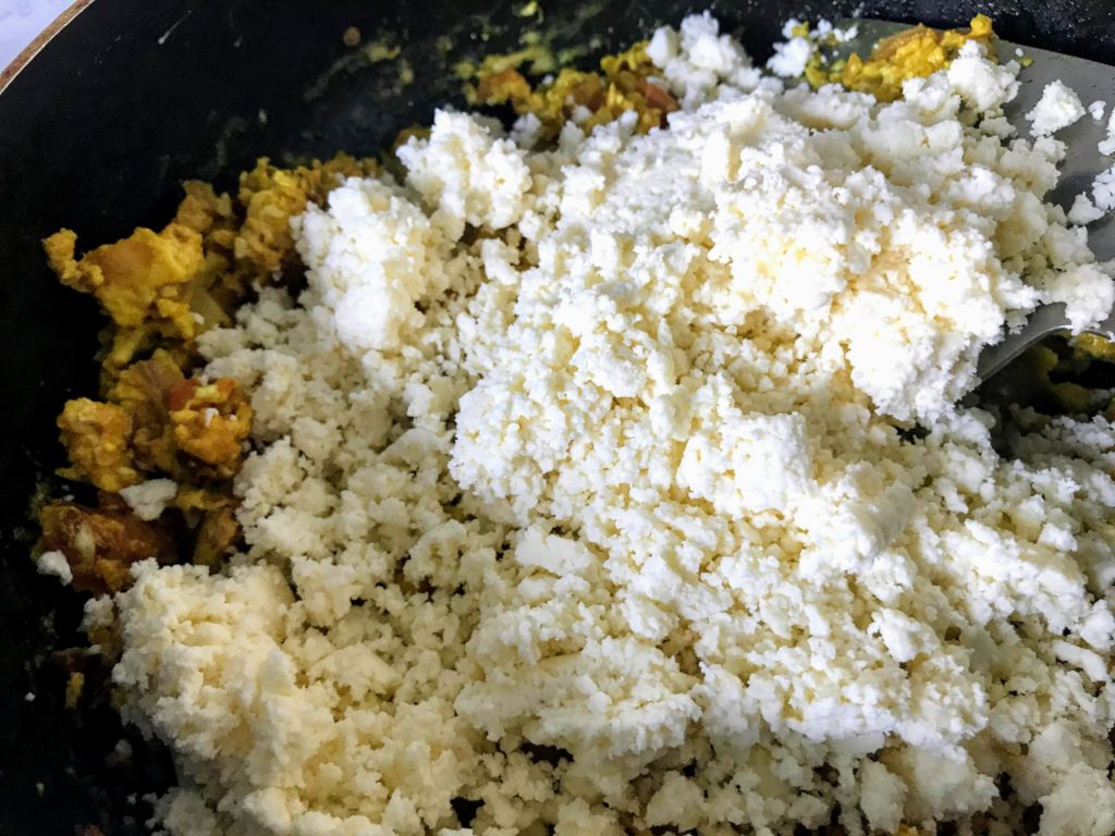 Crumbled paneer to egg bhurji
