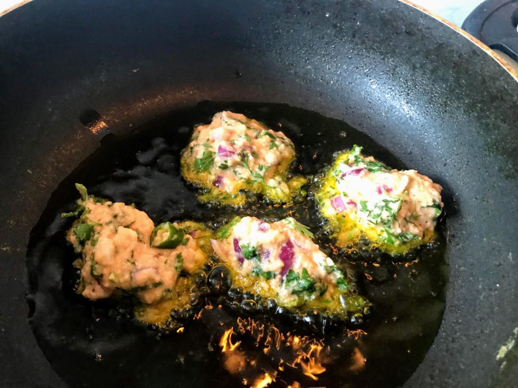 Frying Mushur Daler Bora