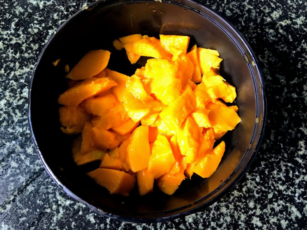 Chopped mango