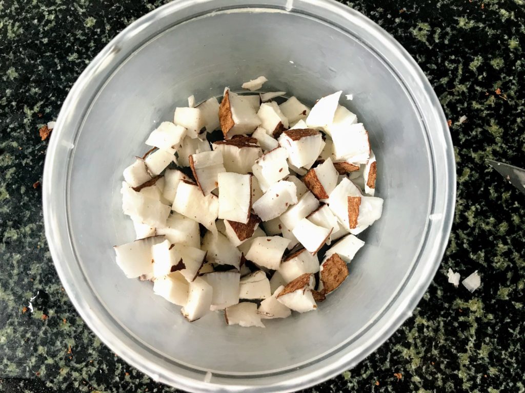 Coconut chunks