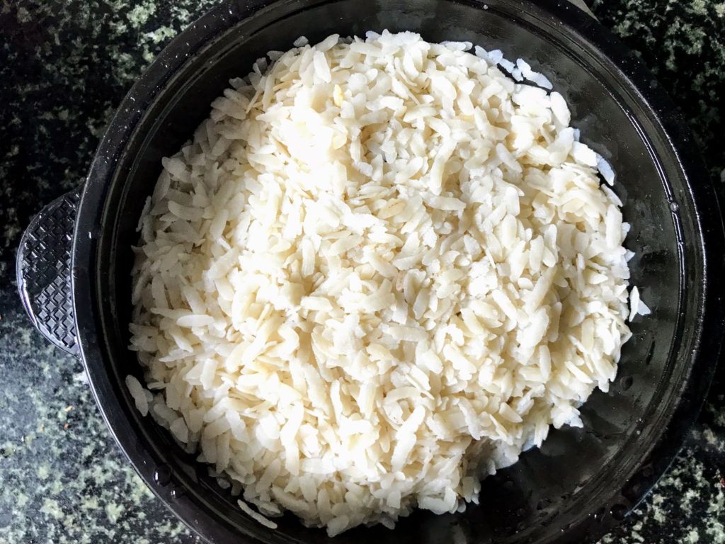 Soaked flattened rice