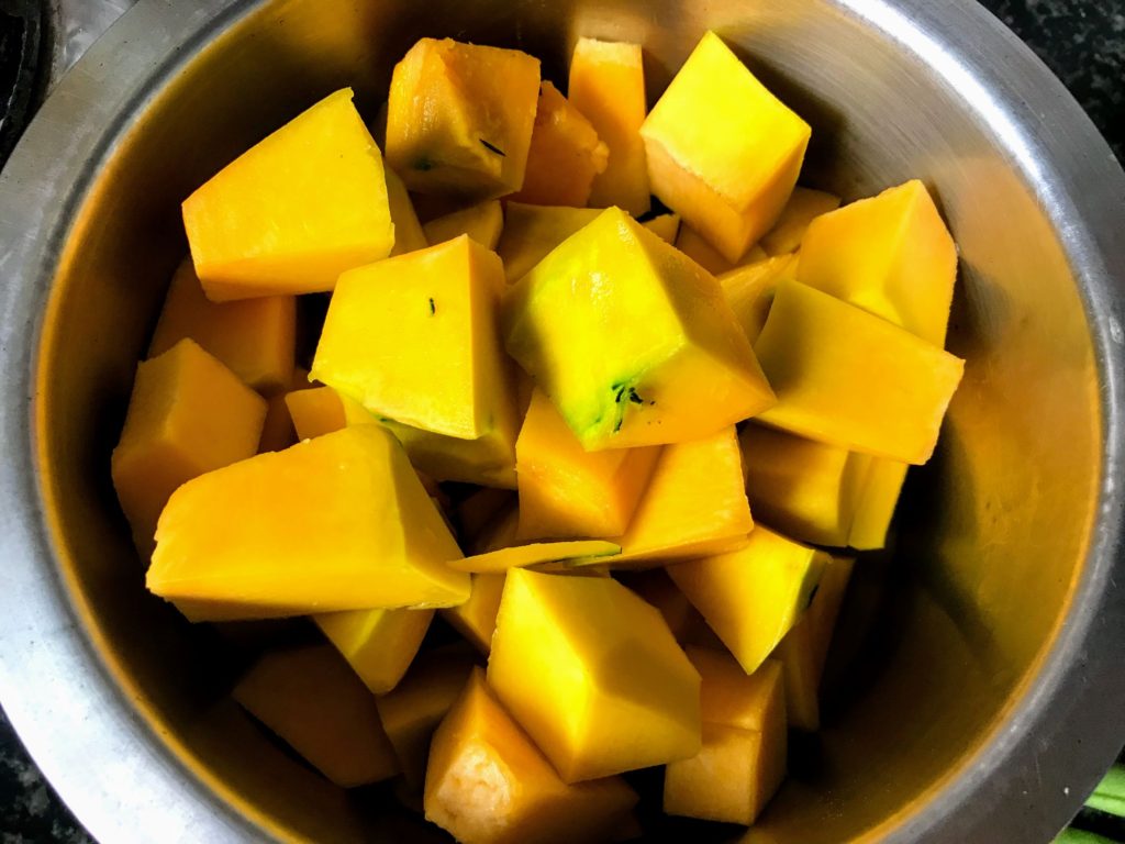 Pumpkin chunks