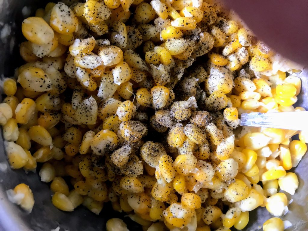 Cheese corn mix