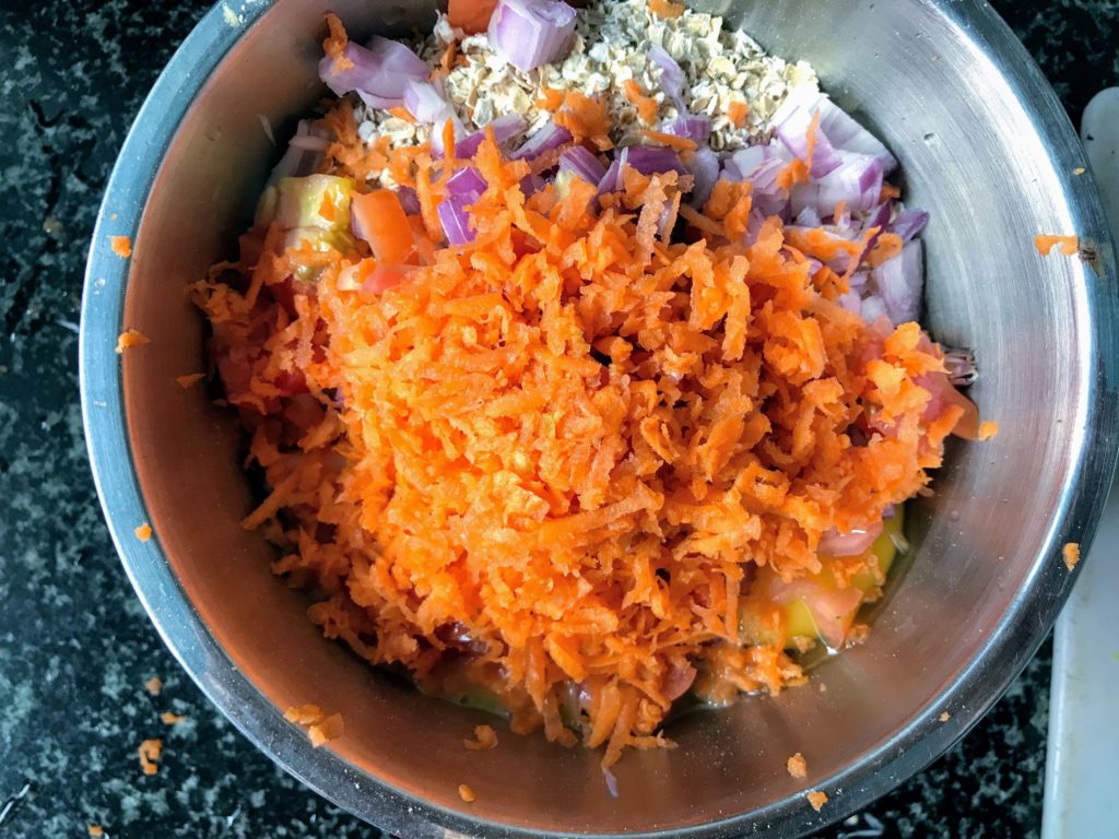 Grated carrot