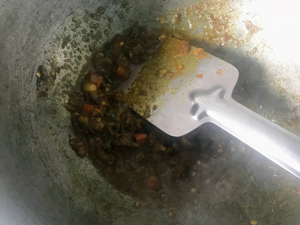 Cooking Shidol Chutney